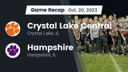 Recap: Crystal Lake Central  vs. Hampshire  2023