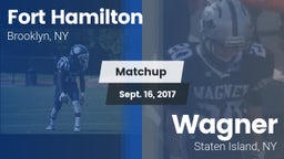 Matchup: Fort Hamilton vs. Wagner  2017