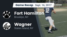 Recap: Fort Hamilton  vs. Wagner  2017