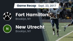 Recap: Fort Hamilton  vs. New Utrecht  2017