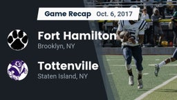 Recap: Fort Hamilton  vs. Tottenville  2017