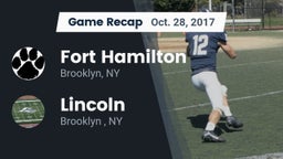 Recap: Fort Hamilton  vs. Lincoln  2017