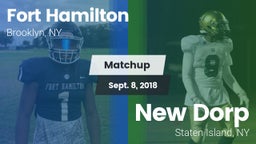 Matchup: Fort Hamilton vs. New Dorp  2018