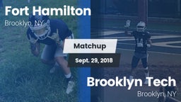 Matchup: Fort Hamilton vs. Brooklyn Tech  2018