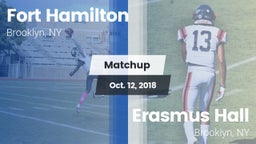 Matchup: Fort Hamilton vs. Erasmus Hall  2018