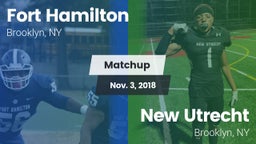 Matchup: Fort Hamilton vs. New Utrecht  2018