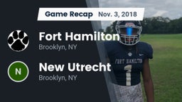 Recap: Fort Hamilton  vs. New Utrecht  2018