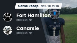 Recap: Fort Hamilton  vs. Canarsie  2018