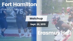 Matchup: Fort Hamilton vs. Erasmus Hall  2019