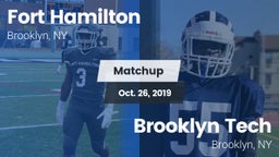 Matchup: Fort Hamilton vs. Brooklyn Tech  2019