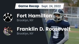 Recap: Fort Hamilton  vs. Franklin D. Roosevelt 2022