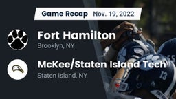 Recap: Fort Hamilton  vs. McKee/Staten Island Tech 2022