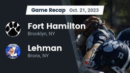 Recap: Fort Hamilton  vs. Lehman  2023