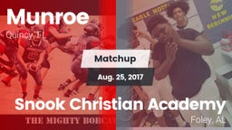Matchup: Munroe vs. Snook Christian Academy 2017