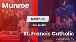 Matchup: Munroe vs. St. Francis Catholic  2017