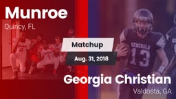 Matchup: Munroe vs. Georgia Christian  2018