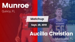 Matchup: Munroe vs. Aucilla Christian  2018