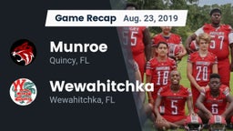 Recap: Munroe  vs. Wewahitchka  2019