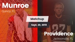 Matchup: Munroe vs. Providence  2019