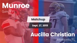 Matchup: Munroe vs. Aucilla Christian  2019