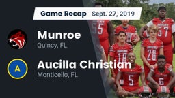 Recap: Munroe  vs. Aucilla Christian  2019