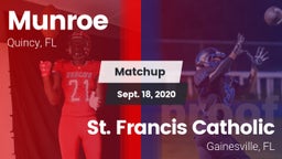 Matchup: Munroe vs. St. Francis Catholic  2020