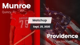Matchup: Munroe vs. Providence  2020