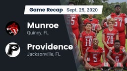 Recap: Munroe  vs. Providence  2020