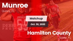 Matchup: Munroe vs. Hamilton County  2020