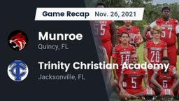 Recap: Munroe  vs. Trinity Christian Academy 2021