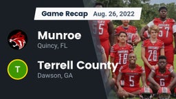Recap: Munroe  vs. Terrell County  2022