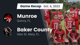 Recap: Munroe  vs. Baker County  2023