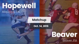 Matchup: Hopewell vs. Beaver  2016
