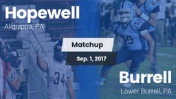 Matchup: Hopewell vs. Burrell  2017