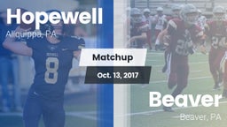 Matchup: Hopewell vs. Beaver  2017