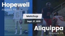 Matchup: Hopewell vs. Aliquippa  2019