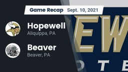 Recap: Hopewell  vs. Beaver  2021