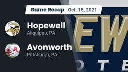 Recap: Hopewell  vs. Avonworth  2021