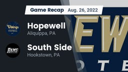 Recap: Hopewell  vs. South Side  2022