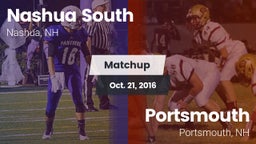 Matchup: Nashua South vs. Portsmouth  2016