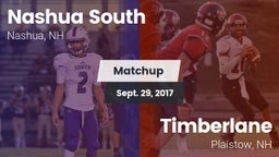 Matchup: Nashua  vs. Timberlane  2017