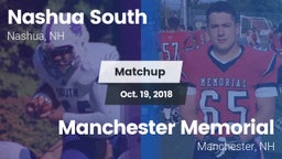 Matchup: Nashua  vs. Manchester Memorial  2018