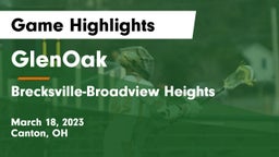 GlenOak  vs Brecksville-Broadview Heights  Game Highlights - March 18, 2023