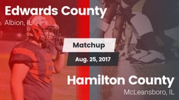 Matchup: Edwards County vs. Hamilton County  2017