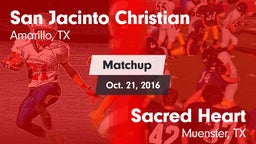 Matchup: San Jacinto Christia vs. Sacred Heart  2016