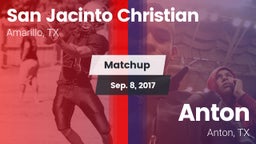 Matchup: San Jacinto Christia vs. Anton  2017