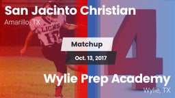 Matchup: San Jacinto Christia vs. Wylie Prep Academy  2017
