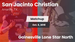 Matchup: San Jacinto Christia vs. Gainesville Lone Star North 2018