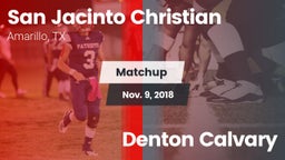 Matchup: San Jacinto Christia vs. Denton Calvary 2018
