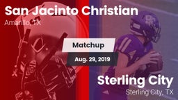 Matchup: San Jacinto Christia vs. Sterling City  2019